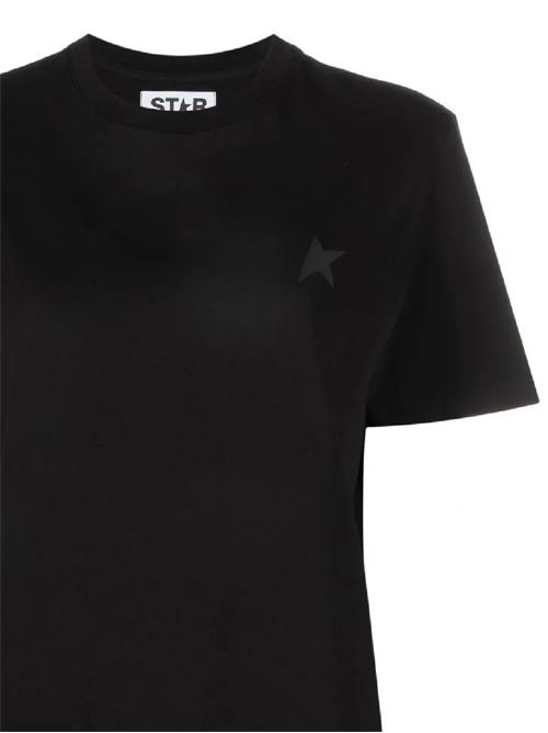 Logo-embroidered short-sleeved T-shirt Golden Goose | GWP01220P00059390100